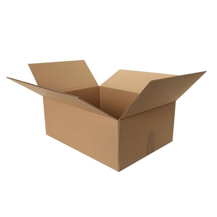 Wellåda 350x200x250mm - Lyreco - Emballage och lagerutrustning - Lådor och well - Welllådor 1-lag - 300-360 mm