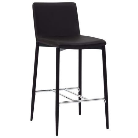 Vidaxl Barstolar 2 St Brun Konstläder Brun
