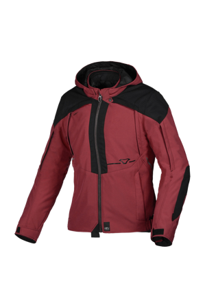 Chaqueta de Moto para Mujer Macna Territor Rojo/Negro S