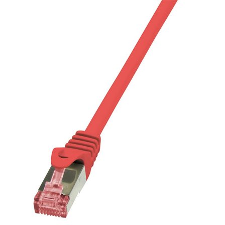 LogiLink - Patchcord Cat.6 S/FTP PIMF PrimeLine 1,00m red