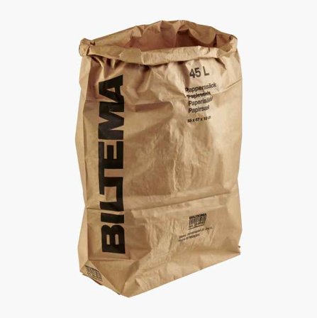 Papperssäck 45 liter - Biltema