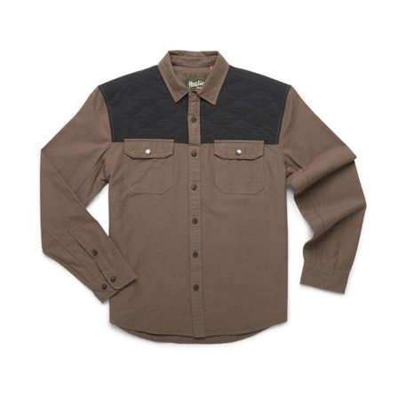 Howler Quintana Quilted Flannel Morel Fleck / Antique Black S