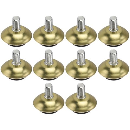 10 stk Møbelføtter M6 Justerbare M6 Møbelføtter M6 Møbelutjevningsbein For Lagringsstol