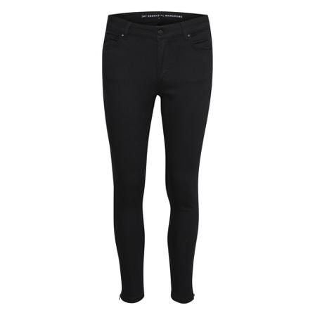 My Essential Wardrobe, THE Celinazip Trousers Zwart, Dames, Maat:W34