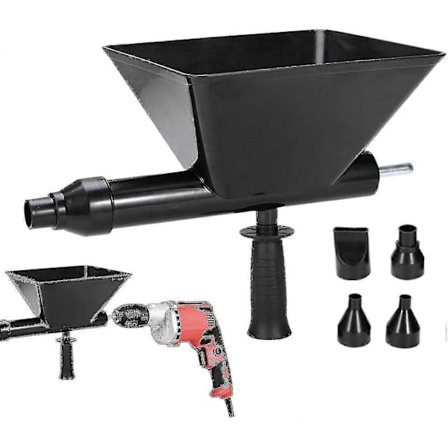 Fugemaskin for murstein, 4 dyseskift Automatiske mørtel fuger, elektrisk sementfugemaskin, fugemasse for murstein