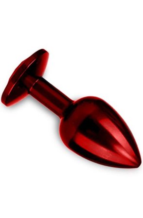 Kjøp Deep Red Plug Small - Analplugg i metall | God pris