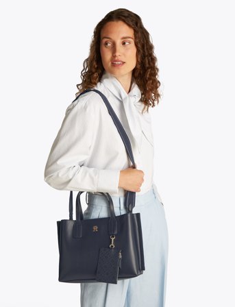 Tommy Hilfiger Th Distinct Mini Tote - Blue - ONE SIZE
