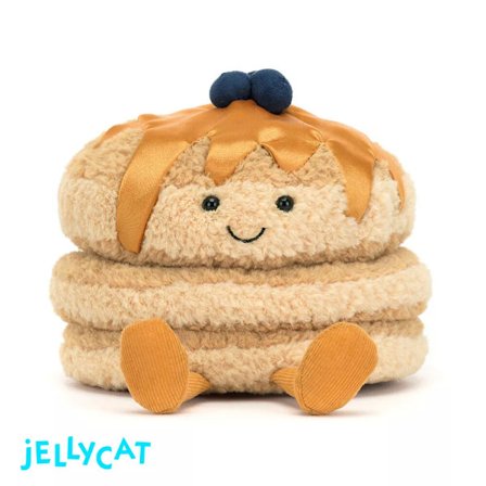 Jellycat Amuseables Fran Pandekage Plyslegetøj 18 cm Sød Gave Blødt Udstoppede Dyr[JR]