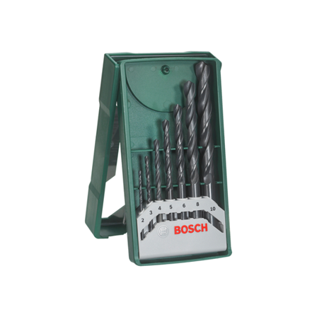 BOSCH BOR SETT METALL X-LINE Ø2-10MM SETT 7 STK BOR