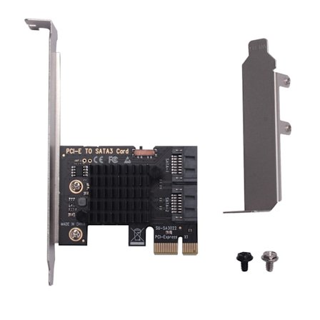 Pcie Til Sata 3.0 6g Ssd Adapter Pci-e Pci X1 Controller Udvidelseskort Riser Add On Kort Mining Bil