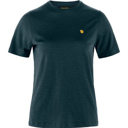 Fjällräven Bergtagen Merino 190 SS M - female - Mountain Blue - Base layer Topps