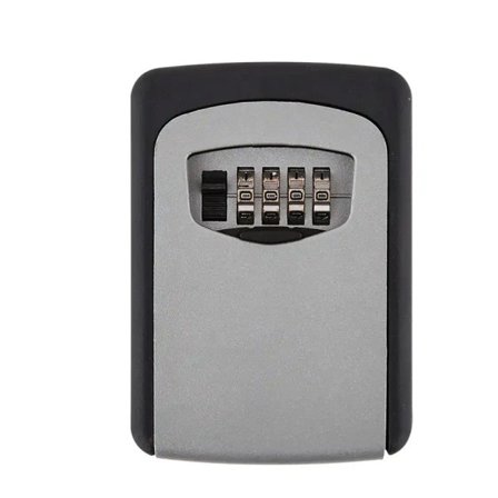 IC Reservnyckel Safe Lock Box Väggmonterad Lösenord Nyckelbox Dekoration färg B