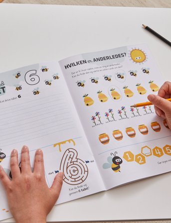 Barbo Toys Aktivitetsbog Lær Tal Med Wacky Wonders Bondegårdsdyr - 123 (Dk) - Multi/patterned - ONE SIZE