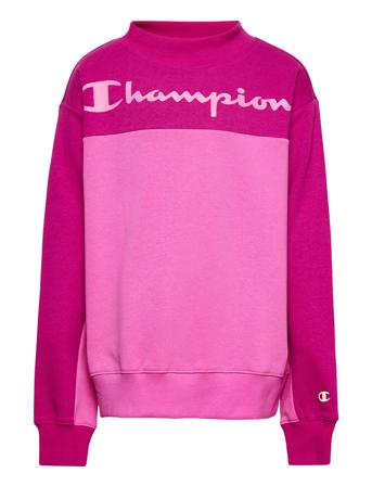 Crewneck Sweatshirt Svetari Collegepaita Vaaleanpunainen Champion