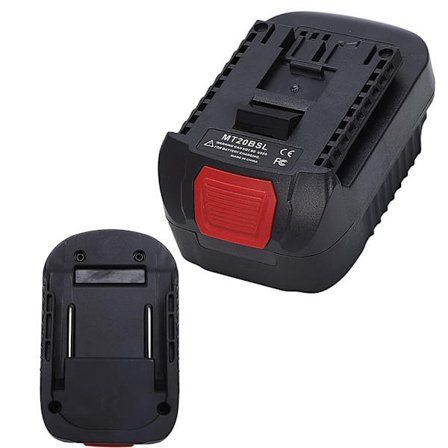 Adapteri MT20BSL Makita 18V Bosch 18V – Akkumuunnin | Nylon 66+Lasikuitu | Yhteensopiva Makita BL1860B, BL1850B kanssa