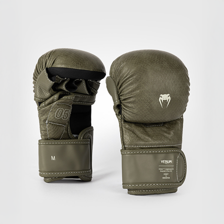 Boksehandsker Venum Impact Evo Scales MMA-handsker Grøn - Bodyman.dk