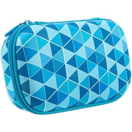 Sininen kynälaatikko pojille | Kynäkotelo kouluun | Järjestäjä kynäpussi | Suuri kapasiteetti kynäpussi