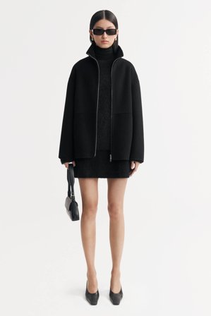 Soft Goat - Alpaca Mini Skirt - XL - Black