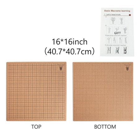 Macrome Mat Woven Rope Cushion L L