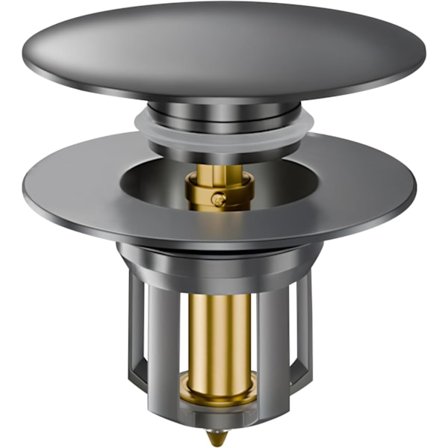 Universal Diskpropp, 33-40mm Universal Diskpropp, Accelererar Dränering Utan Att Täppa Igen Badkarspropp för Diskbänk