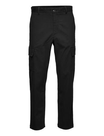 Bangladesh Trousers Cargo Pants Svart Mango