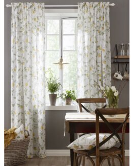 Gardinfag Lemon 2-pak Hvid