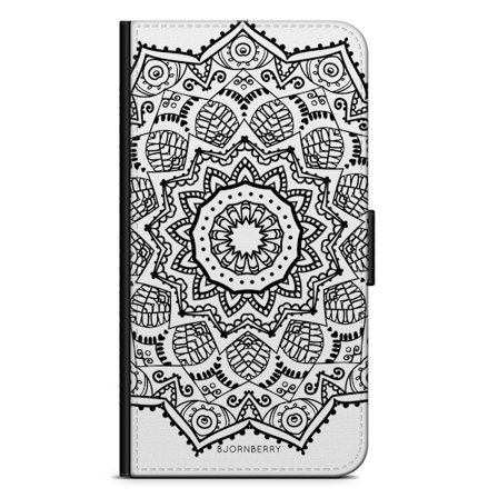 Bjornberry Fodral iPhone 5/5s/SE (2016) - Svart Mandala