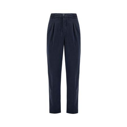 Kiton, Chinos Blauw, Heren, Maat:W36