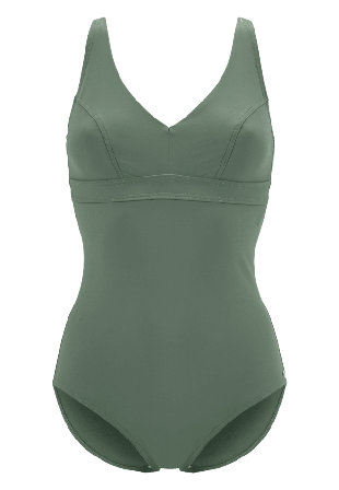 Swegmark Sorrento Excellent Baddräkt Dam Grön 44B/C