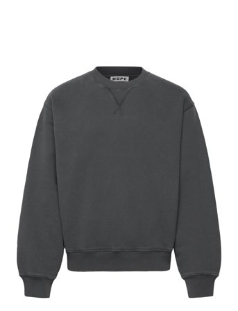 Hope Bubble Crewneck Washed Black-46 - Black - 46