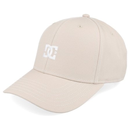 DC - Beige adjustable Cap - Star Silver Lining Adjustable @ Hatstore
