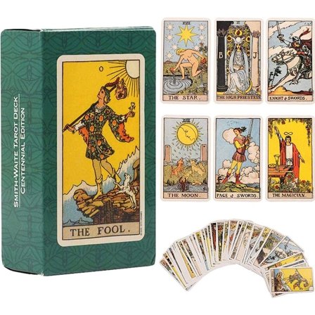 78Pcs Vintage Smith-Waite Rider Centennial Tarot