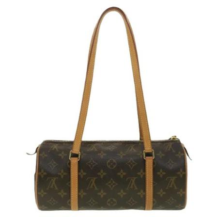 Louis Vuitton Vintage, Pre-owned Canvas louis-vuitton-bags Bruin, Dames, Maat:ONE Size