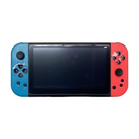 X80 Håndholdt Spillkonsoll Innebygd 1000+ Klassiske Spill Bærbar Spillkonsoll 7" TFT-skjerm Mini Videospiller