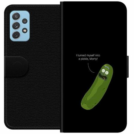 Samsung Galaxy A52 5g Plånboksfodral Pickle Rick