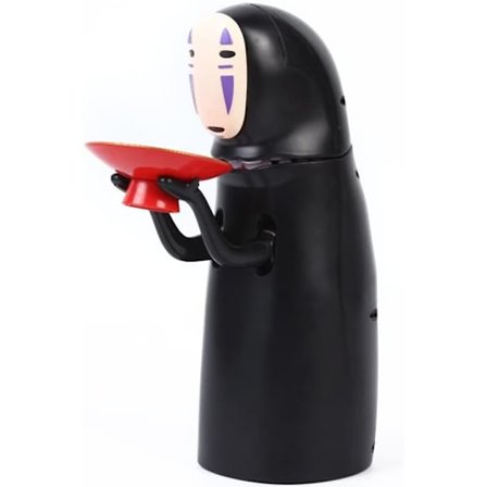 Ansiktsløs mannlig elektrisk sparegris japansk elektrisk lydmusikk