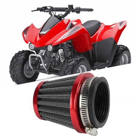 Profesjonell luftinntaksfilterrenser, klemmes på, gjenbrukbar for 48‐50 mm motorsykler, ATV-er og scootere