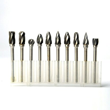 10 stk. hårdmetal grater sæt hårdmetal roterende grater Slibegrater