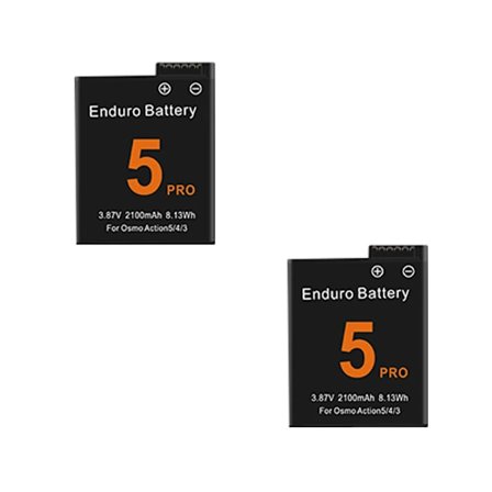 Batteri till DJI Osmo Action 5 Pro Action Kamera Batterier 3 Fack Snabbladdare 2100mah Batteri till Osmo 3 4 5 Pro Tillbehör