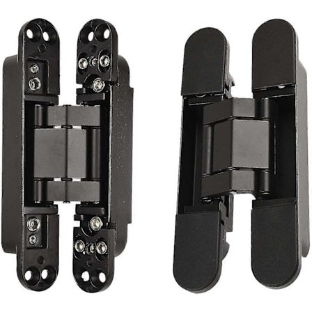 Skjulte dørhængsler Usynlige hængsler Skjulte hængsler Zinklegering 180 graders svinghængsel