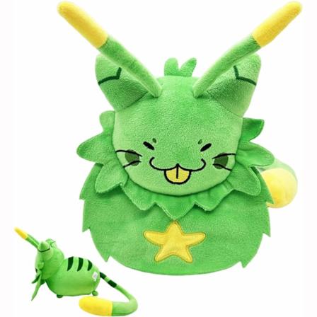 Gnarpy Plysch, Regretavator Gnarpy Katt Plyschleksaker green 22cm