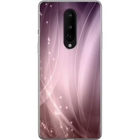 OnePlus 8 Gjennomsiktig deksel Lavendel Støv