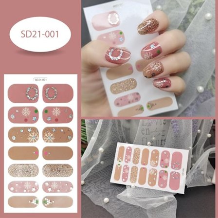 4 STK Nail Stickers Christmas Nail Sticker 1 1