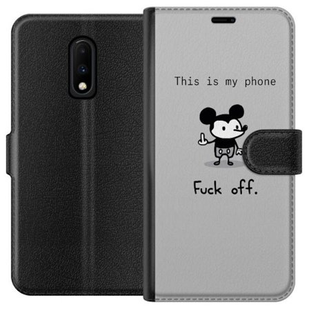 Yhteensopiva Lompakkokotelo OnePlus 7 Vittu pois