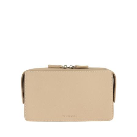 Trussardi, Cross Body Bags Beige, Dames, Maat:ONE Size
