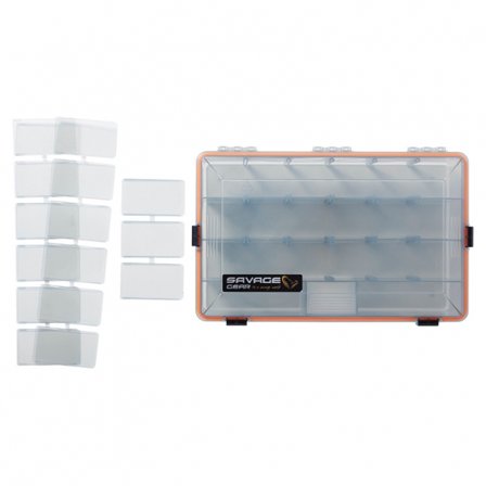 Savage Gear WP Lurebox 6B Smoke 35.5x23x9.2cm