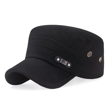 Army Hat Baseball Cap SVART