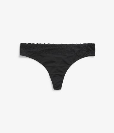 Kappahl | Stringtrosa | Svart