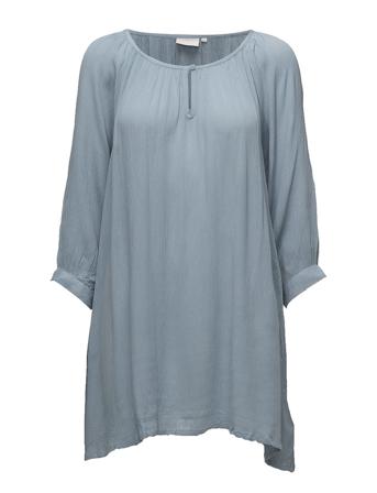 Amber Tunic Tunika Blå Kaffe