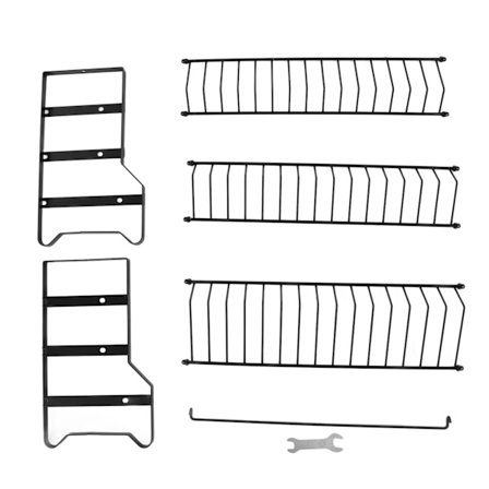 3-tasoinen maustehylly, työtaso ruostumattomasta teräksestä, mausteet, hylly keittiön kaappeihin